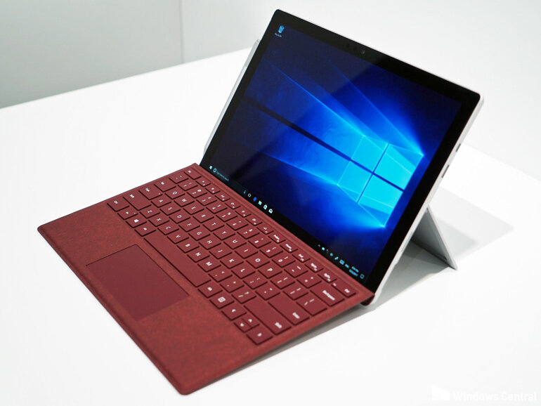 Bàn phím Surface chất liệu Alcantara