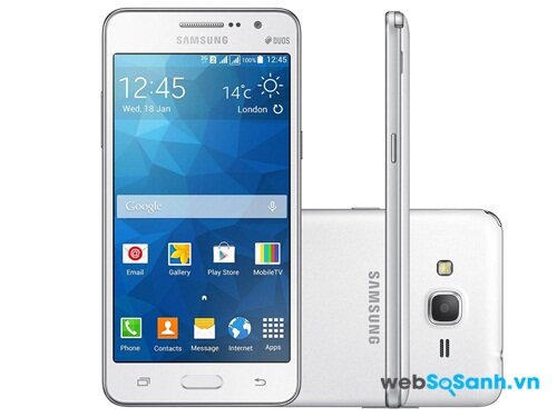 Galaxy Grand Prime chắc chắn và sang trọng nhờ khung kim loại