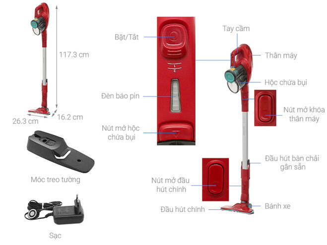 Máy hút bụi Philips FC6721/01