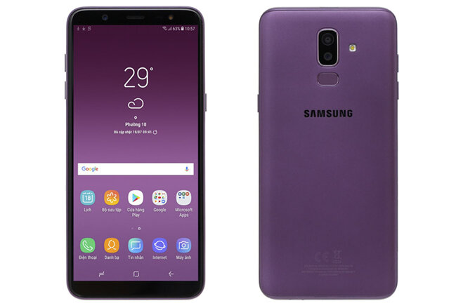 Điện thoại Samsung Galaxy J8: 