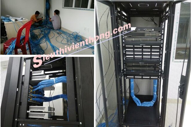 Công Trình Phòng Sever Nhà Xưởng Việt Star Ở Bình Dương