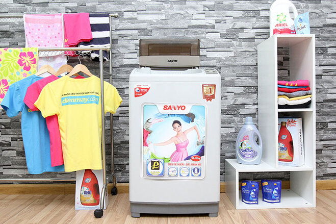 máy giặt Sanyo 7 kg cũ