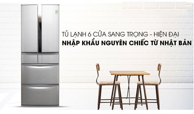 Lý do bạn nên mua tủ lạnh 6 cánh Hitachi R-sf57emw trong mùa dịch