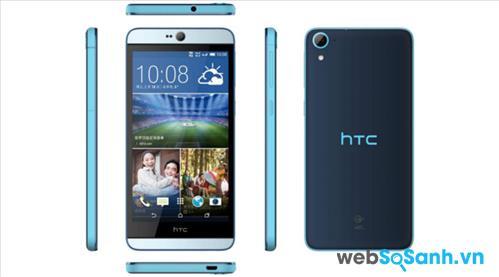 Desire 826 sở hữu thiết kế nguyên khối từ hợp chất polycacbonat