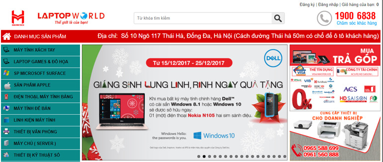 Mua laptop ở đâu chất lượng mà giá rẻ tại Hà Nội?
