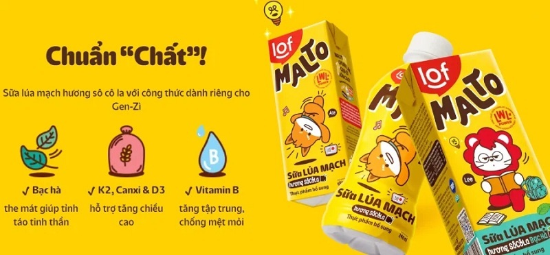 Review sữa Lof Malto: Nguồn gốc, giá bán, khả năng hỗ trợ tăng chiều cao