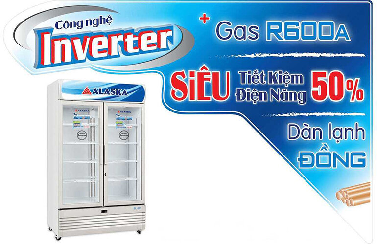 Tủ mát Alaska Inverter