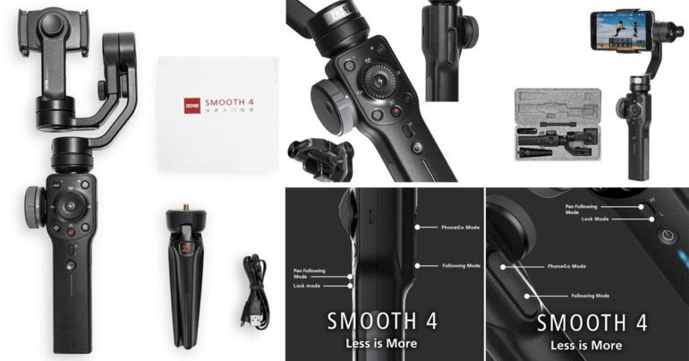 Có nên mua Gimbal Zhiyun Smooth 4 cũ không ?