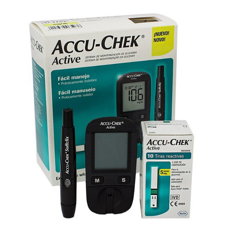 Máy đo đường huyết của Đức Accu Chek Active
