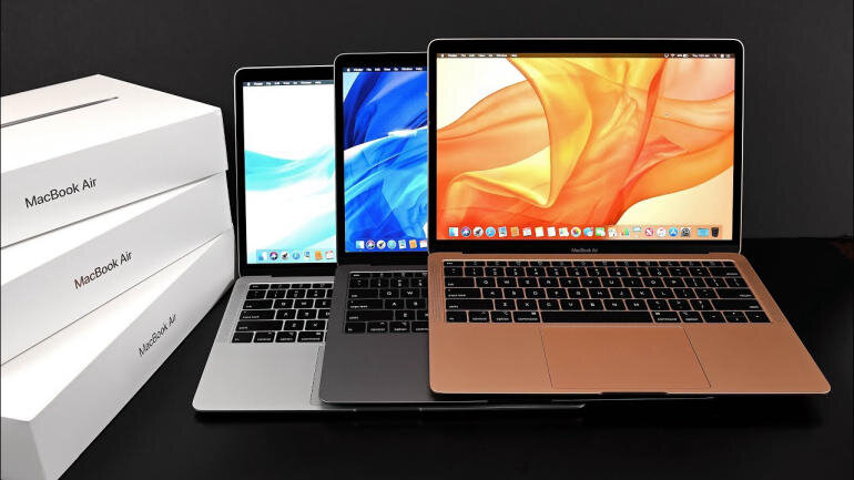 So sánh Macbook Pro và Macbook Air về dung lượng pin