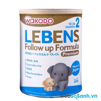 Sữa bột Wakodo Lebens số 2