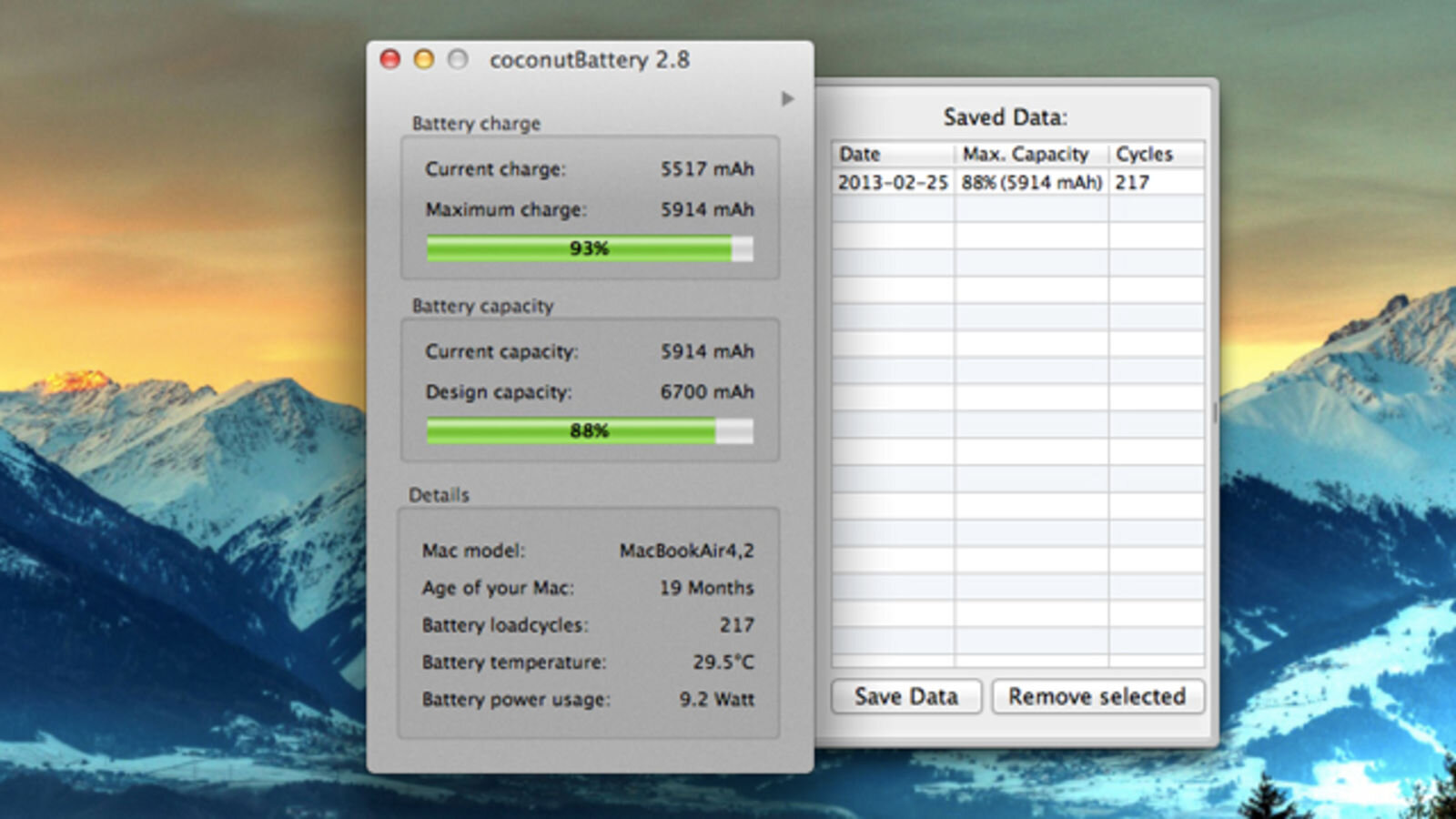 Sử dụng phần mềm CoconutBattery trên máy tính để kiểm tra thời lượng pin thực tế của iPad