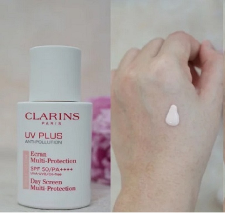 Kem chống nắng Clarins UV Plus Rosy Glow