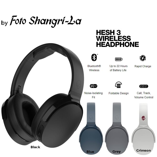 Tai nghe Skullcandy Hesh 3 Wireless over-ear