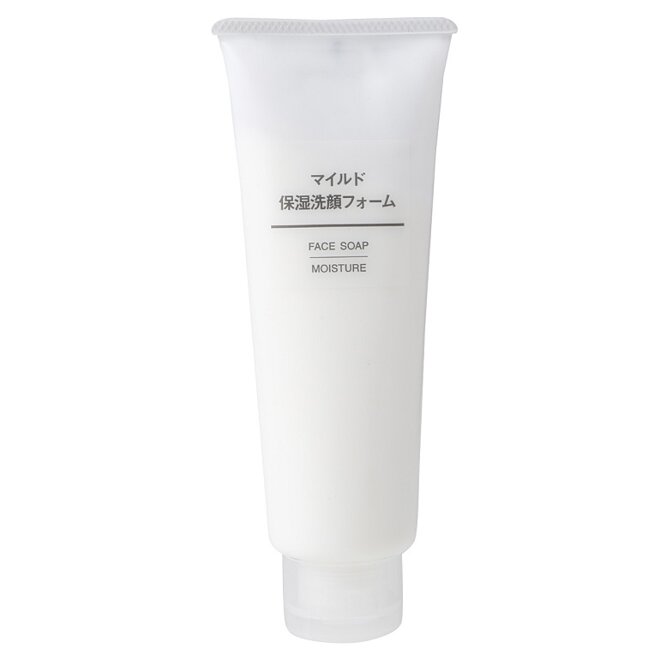 Sữa rửa mặt muji face soap moisture