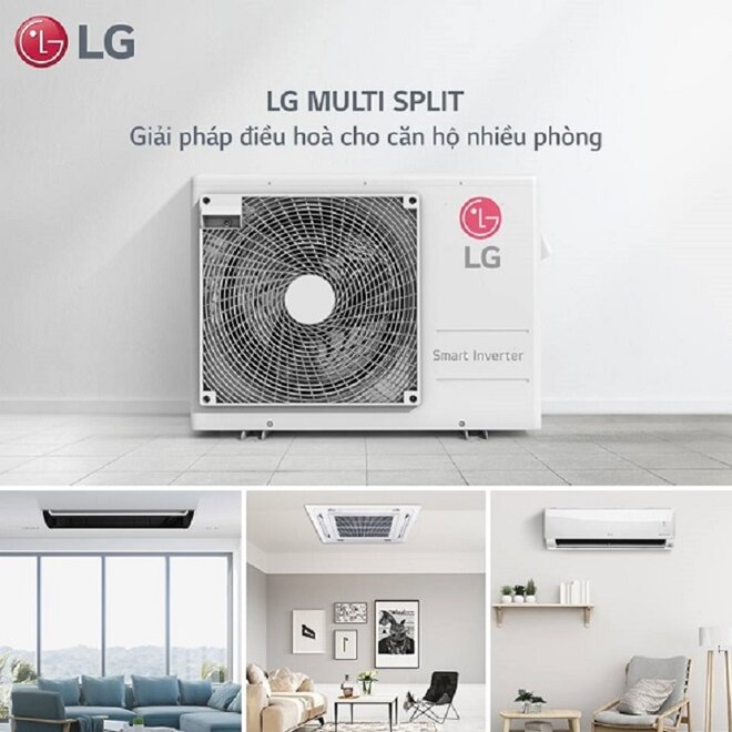 điều hòa LG 18.000BTU 2 chiều inverter A3UW18GFA3