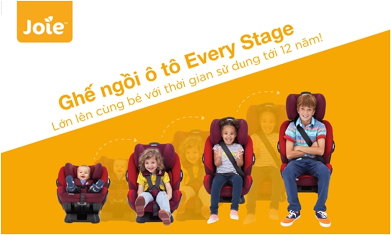 ghế ngồi ô tô joie every stage salsa