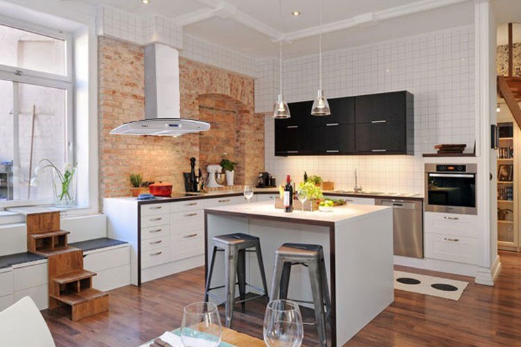 Căn bếp hiện đại cho không gian ngôi nhà sang trọng