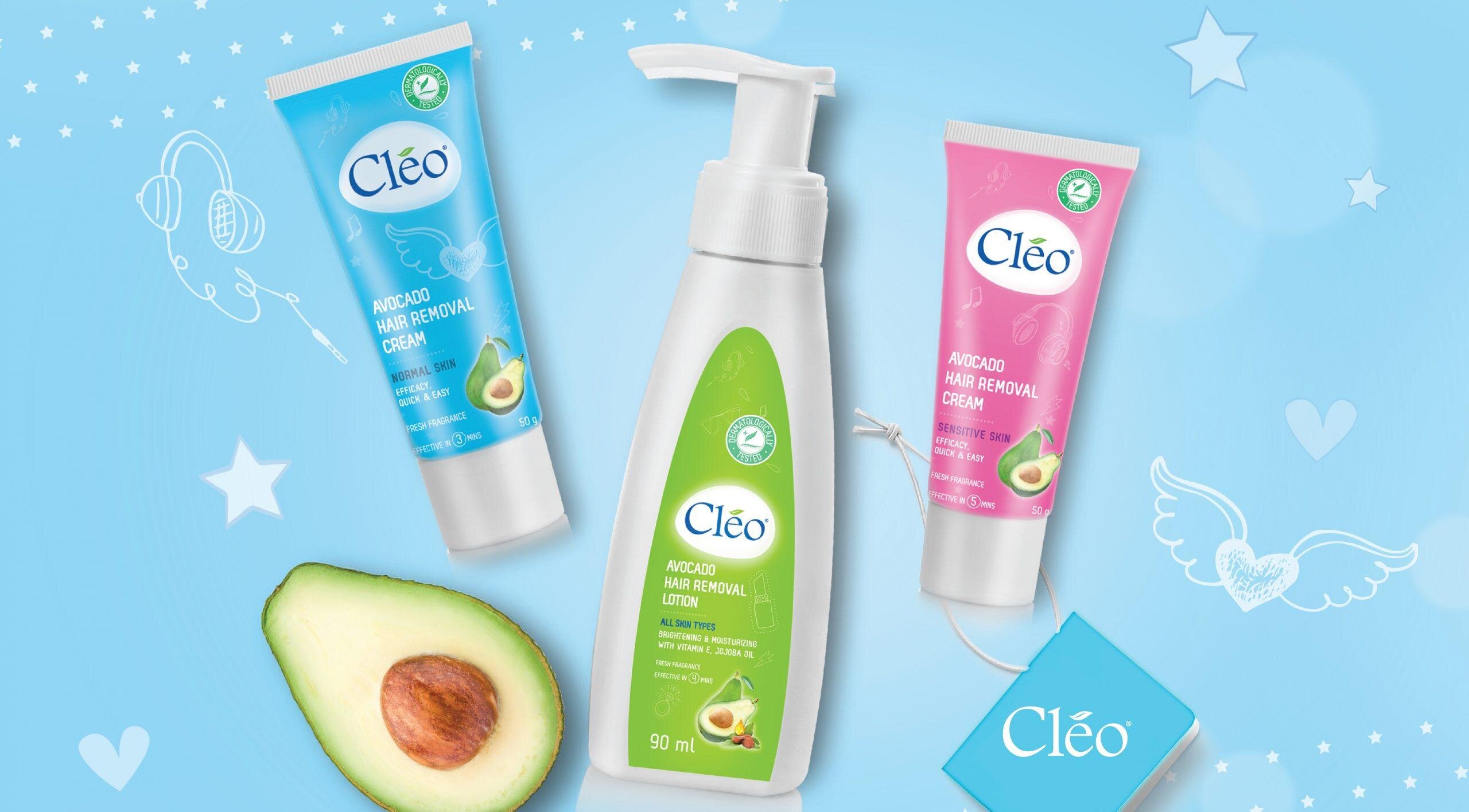 Kem tẩy lông vùng kín: Cleo