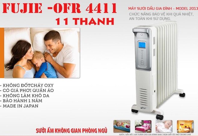 Lựa chọn máy sưởi ấm phòng ngủ cho trẻ sơ sinh theo thương hiệu uy tín