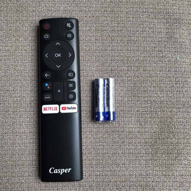 remote tivi Casper không nhận giọng nói