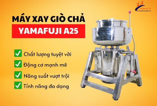 Máy xay giò chả Yamafuji - A25