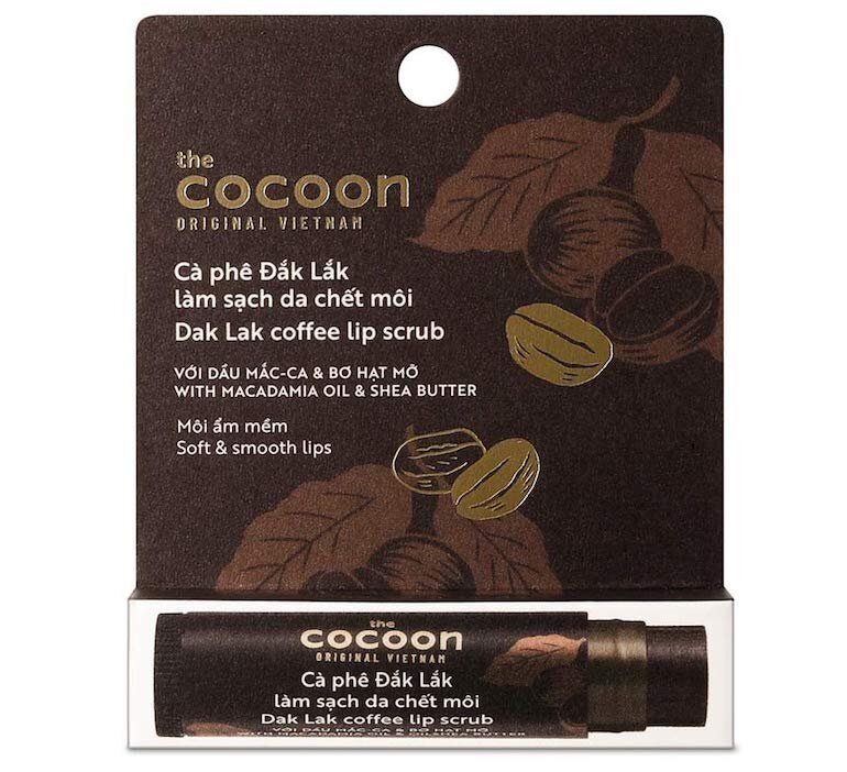 Tẩy da chết môi Cocoon là giải pháp chăm sóc môi toàn diện