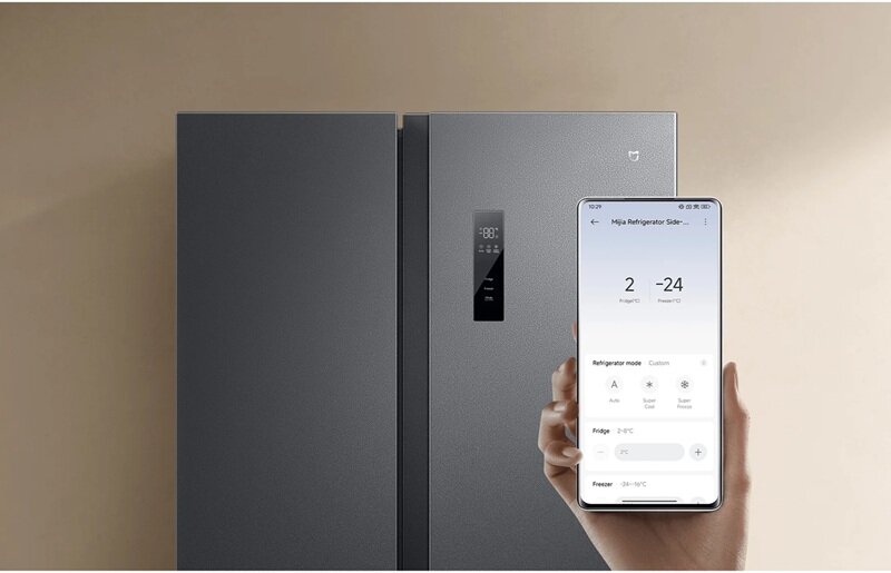 Tủ lạnh Xiaomi MRS72HMPAVN gây chú ý với giá rẻ kèm loạt tính năng thông minh