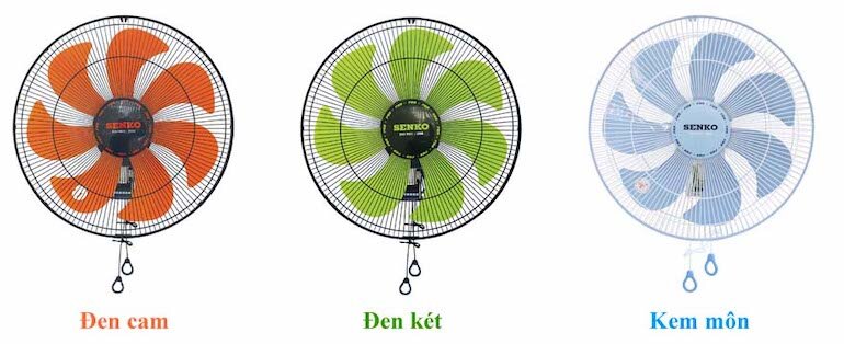 Quạt treo tường Senko TC1622 có 2 dây kéo dễ dàng điểu chỉnh