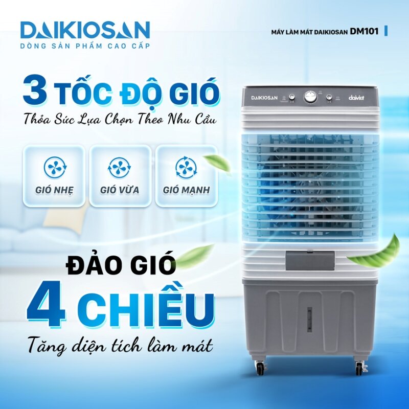 Daikiosan DM101 có phải lựa chọn hoàn hảo cho gia đình?