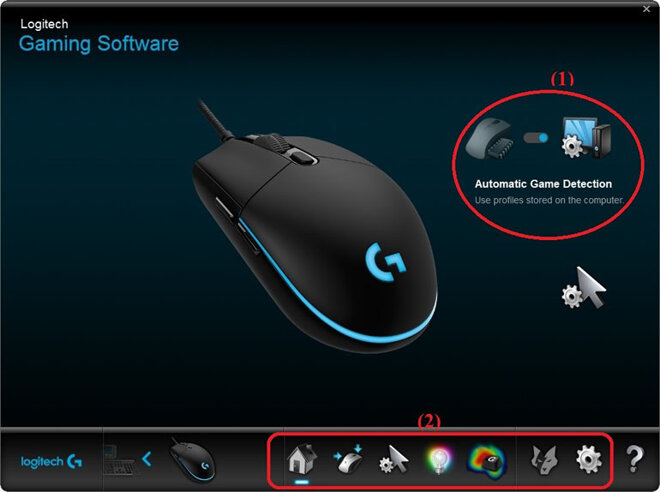 Hướng dẫn sử dụng LOGITECH GAMING