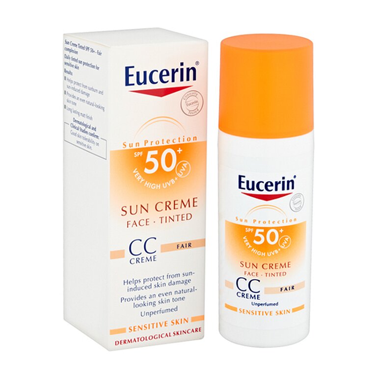 Kem chống nắng Eucerin Sun Face CC Cream SPF 50