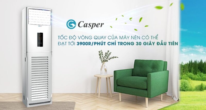 TOP 5 điều hòa Casper 18000 BTU rất rẻ lại tiết kiệm điện cho phòng 20 - 30m2