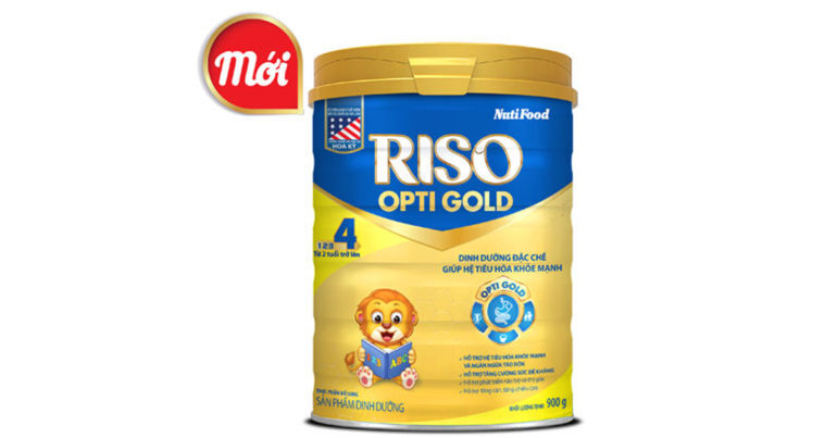 Đánh giá sữa bột Riso Opti Gold – sữa dành cho trẻ chậm tăng cân do hệ tiêu hóa kém