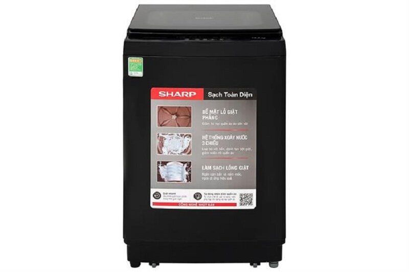 Nên mua máy giặt Sharp 13Kg ES-TM130CD-DS hay ES-TM125CN-BK?