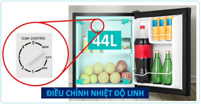 Có thể điều chỉnh nhiệt độ linh hoạt