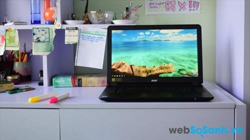 Acer Chromebook 15 là chiếc laptop tốt dành cho sinh viên với cấu hình mạnh mẽ