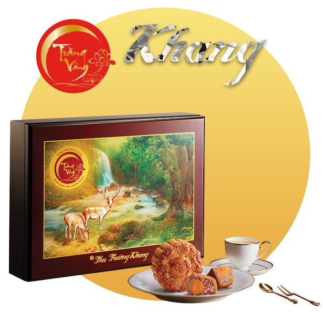 Bánh trung thu Trăng vàng Kim Cương Trường Khang