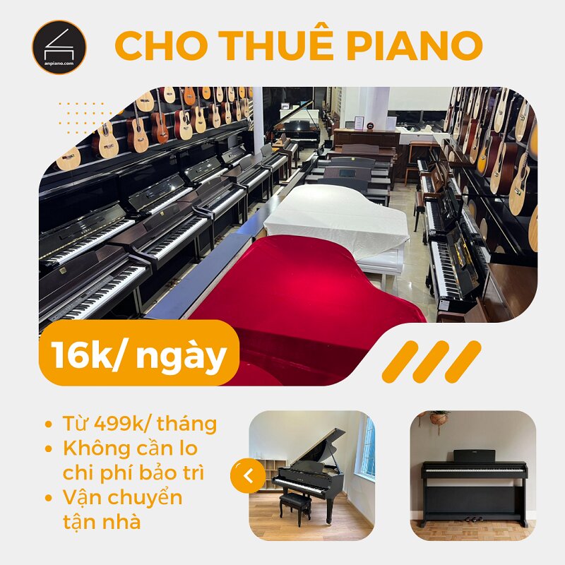 Dịch vụ cho thuê Piano của An Piano