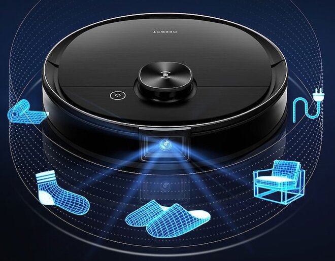 Robot hút bụi lau nhà Ecovacs Deebot Ozmo T8 Avivi