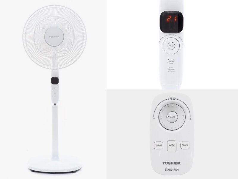 TOP 4 quạt đứng Toshiba có điều khiển cao cấp, tạo gió đỉnh cao