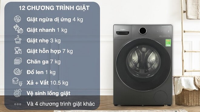 Gia đình đông thành viên từ 5 - 7 người thì nên mua máy giặt gì