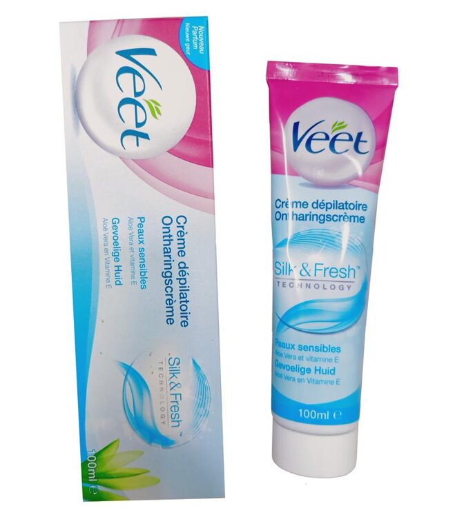 Kem tẩy lông vùng kín Veet Silk & Fresh Aloe Vera