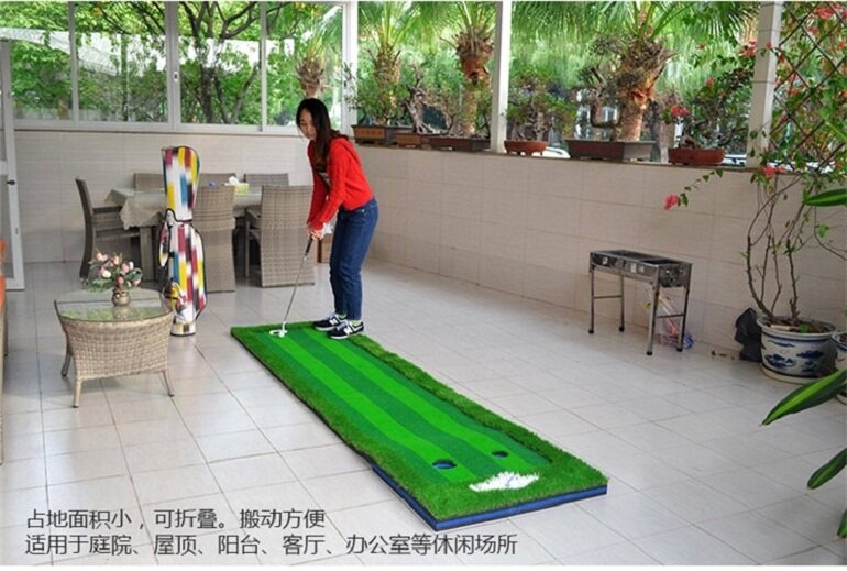 Thảm tập golf trong nhà