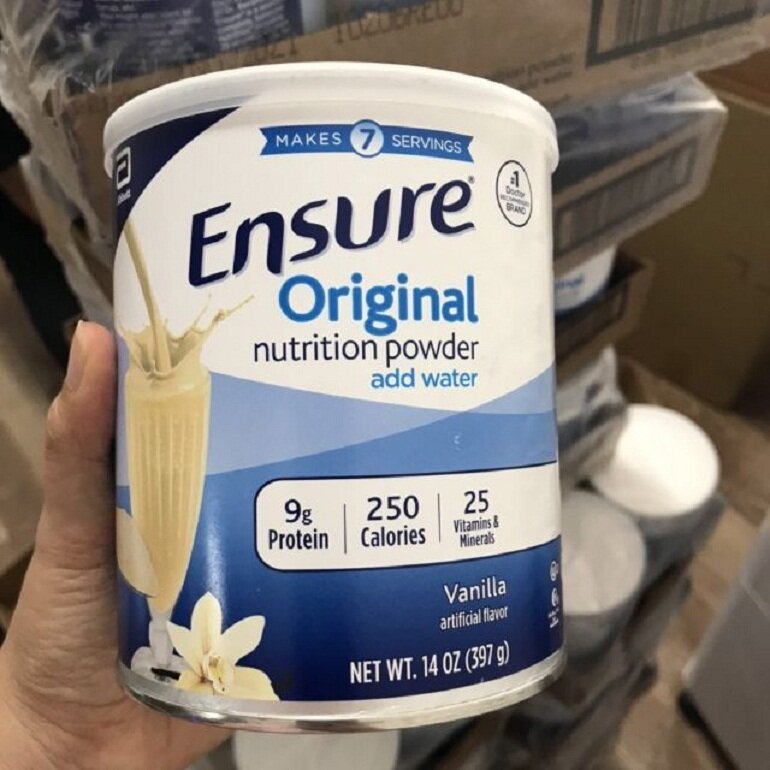 Sữa bột Ensure có mấy loại, mỗi loại sữa bột Ensure có tác dụng gì?