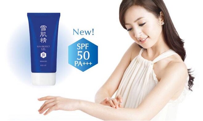 Kem chống nắng Kose Sekkisei Sun Protect Gel SPF 50+ PA++++