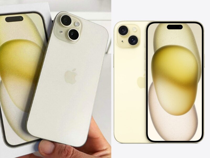 iPhone 15 plus màu vàng