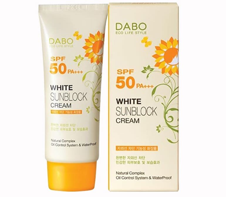 Kem chống nắng Dabo White Sunblock Cream