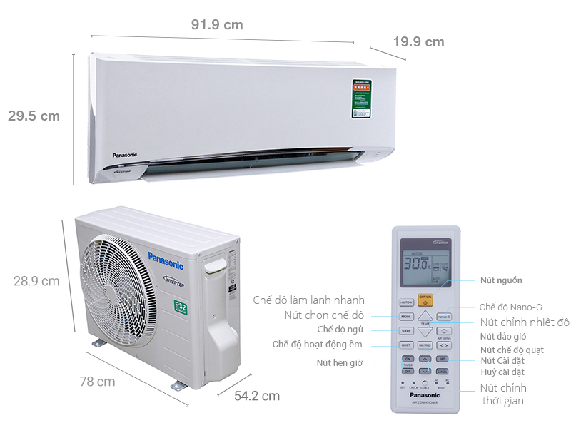 Điều hòa Panasonic CU/CS-XU12UKH-8