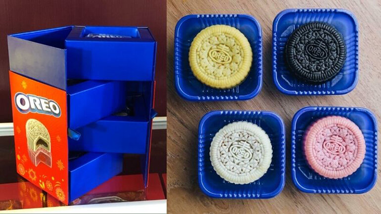Thay đổi khẩu vị với các mẫu bánh trung thu Oreo vừa lạ lại vừa quen